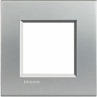 Bticino - Livinglight Tech quadratische Platte 2 Module LNA4802TE Bticino - Livinglight Tech quadratische Platte 2 Module LNA4802TE von BTICINO