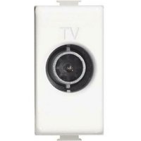Matix tv-buchse koaxial durch klemme 10db 1 modul weiß am5202p10 von BTICINO