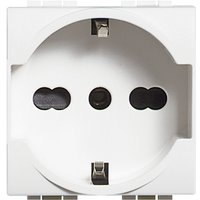 Bticino Wohnraumleuchte Schuko-Steckdose N4140/16 von BTICINO