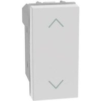 Bticino - matixgo double button interlocked 1 modul weiß - jw4037n von BTICINO