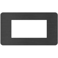 Matixgo platte 4 module schwarz nickel - ja4804en - Bticino von BTICINO