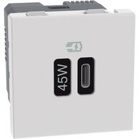 Matixgo usb-c steckdose 45w 2 module weiß - jw4294c - Bticino Matixgo usb-c steckdose 45w 2 module weiß - jw4294c - Bticino von BTICINO