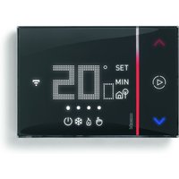 Bticino-thermostat unter putz angeschlossen smarther 2 schwarz xg8002 von BTICINO