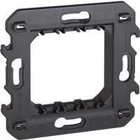 Bticino - Krallen- und Schraubbefestigung für Mechanikplatten 2 Module Living Now K4702 Grau von BTICINO