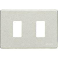 Magic placca 2 posti alluminio oxidal 503/2/x Magic placca 2 posti alluminio oxidal 503/2/x von BTICINO