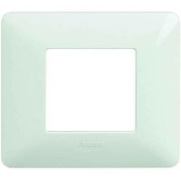 Matix placca 2 module weisser technopolymer am4802bbbn von BTICINO
