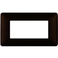 Matix placca 4 module farbe braun caffe' am4804tggg von BTICINO