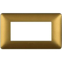 Matix platte 4 module farbe gold am4804mgl - Bticino von BTICINO