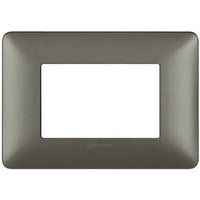 Placca Bticino Matix 3 moduli iron - AM4803MIR Placca Bticino Matix 3 moduli iron - AM4803MIR von BTICINO