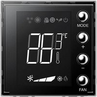 Unterputz-Thermostat für MyHome mit beleuchtetem Display, 2-modulig H4691 - Bticino von BTICINO