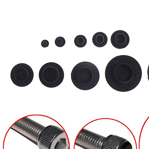BTKNOO 10 Stück Innensechskant-Schraube Schraube Mutter Sechskantkopf Abdeckkappe Schutz M4-M24 Drop Ship, M12 von BTKNOO