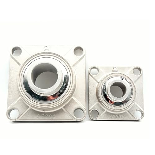 1 STÜCKE 304 Edelstahl Äußere Sphärische Lager Quadratische Basis SUCF207 von BTMFGVWLB