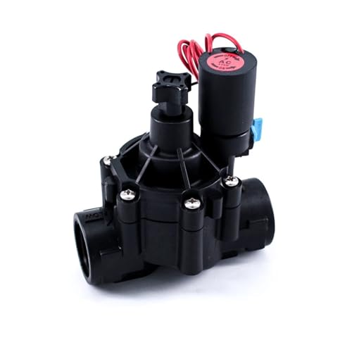 1 x Magnetventil 1,27 cm, 1,9 cm, 2,5 cm, normalerweise geschlossenes Magnetventil mit 220 V, 12 V, 24 V (Gleichstrom-Verriegelung (9–12 V) von BTMFGVWLB