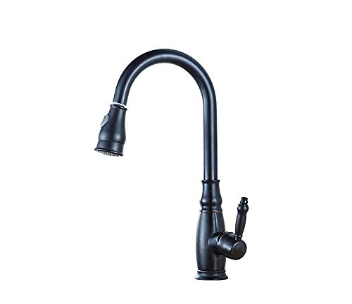 Der gesamte Kupferriemen zieht den Sprühkopf heraus, der Küchenarmatur Heißwassermischer schert und dreht die Küchenspüle (alte Zeit) von BTMFGVWLB