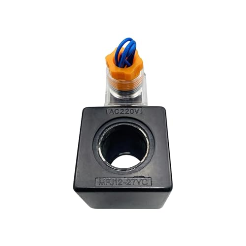 Magnetventilspule, hydraulisches Steuerventil, Innenloch, 22 mm lang, 45 mm, AC 110 V/220 V, MFJ12-27YC MFJ12-54YC (MFJ12-27YC AC110V) von BTMFGVWLB