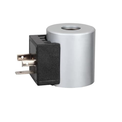 Z8-25YC Din-Stecker Durchmesser 19,2 mm DC 12 V 24 V 25 N Kraft Hydraulische Magnetspule for Wegeventile(Schwarz) von BTMFGVWLB