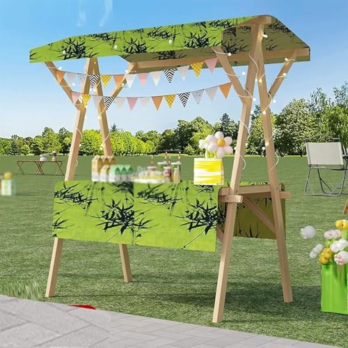 BTOIASYHF Klappbarer Holz Street Food Cart - Leichtgewicht Mobile Vendor Stall Für Landwirte Markt & Einzelhandel Kioske, Einfache Montage, Tragbarer Display Stand BTOIASYHF Klappbarer Holz Street Food Cart - Leichtgewicht Mobile Vendor Stall Für Landwirte Markt & Einzelhandel Kioske, Einfache Montage, Tragbarer Display Stand von BTOIASYHF