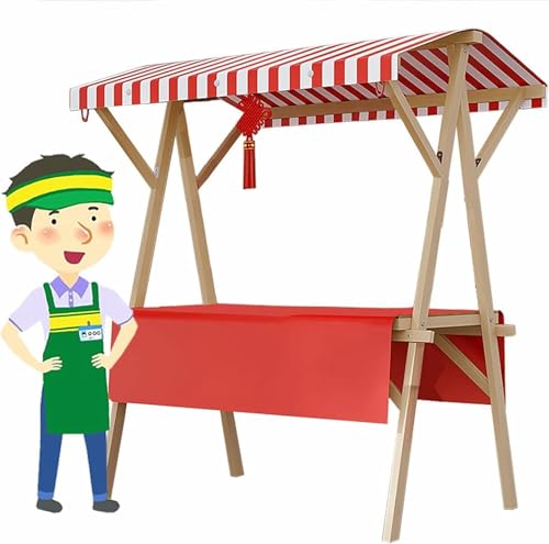 BTOIASYHF Outdoor Holz Nahrungsmittel Display Stand - Mobile Straße Warenkorb Für Camping, Markt Vending & County Messen, Falten Pushcart BTOIASYHF Outdoor Holz Nahrungsmittel Display Stand - Mobile Straße Warenkorb Für Camping, Markt Vending & County Messen, Falten Pushcart von BTOIASYHF