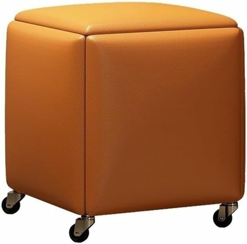 BTOIASYHF Quadrat 5 In 1 Nisthocker Mit Radstapelflockenstuhl Würfel Ottoman Stuhl Stapelstuhl Fußhocker Cabrio Dressingstuhl von BTOIASYHF