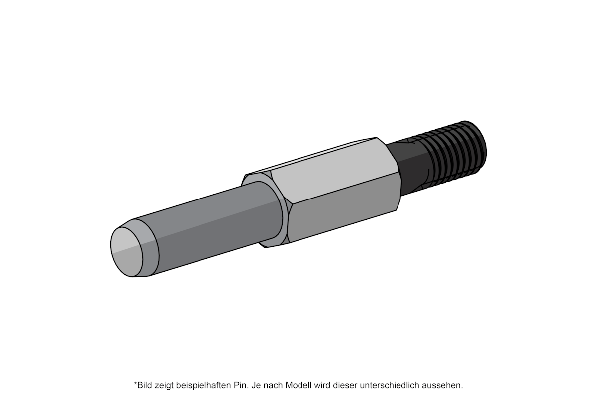 Unterer Pin für BMW R 1200 R (K27) 06-14 / GS (K25) 04-12 von BTR