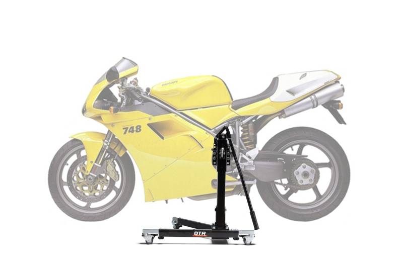 Zentralständer EVOLIFT® für Ducati 748 95-04 Black Ops Edition (Grundfarbe: Schwarz) von BTR