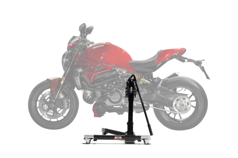 Zentralständer EVOLIFT® für Ducati Monster 1200 R 16-19 Black Ops Edition (Grundfarbe: Schwarz) von BTR