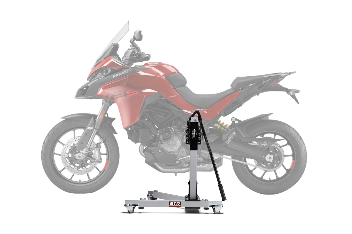 Zentralständer EVOLIFT® für Ducati Multistrada V2 / S 22-24 Shadow Edition (Grundfarbe: Grau) von BTR