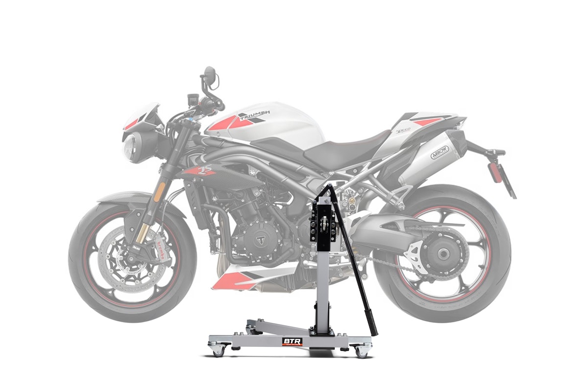 Zentralständer EVOLIFT® für Triumph Speed Triple RS 18-20 Shadow Edition (Grundfarbe: Grau) von BTR