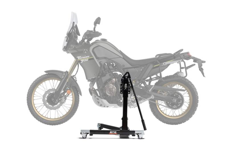Zentralständer EVOLIFT® für Yamaha Ténéré 700 Explore 23- Black Ops Edition (Grundfarbe: Schwarz) von BTR