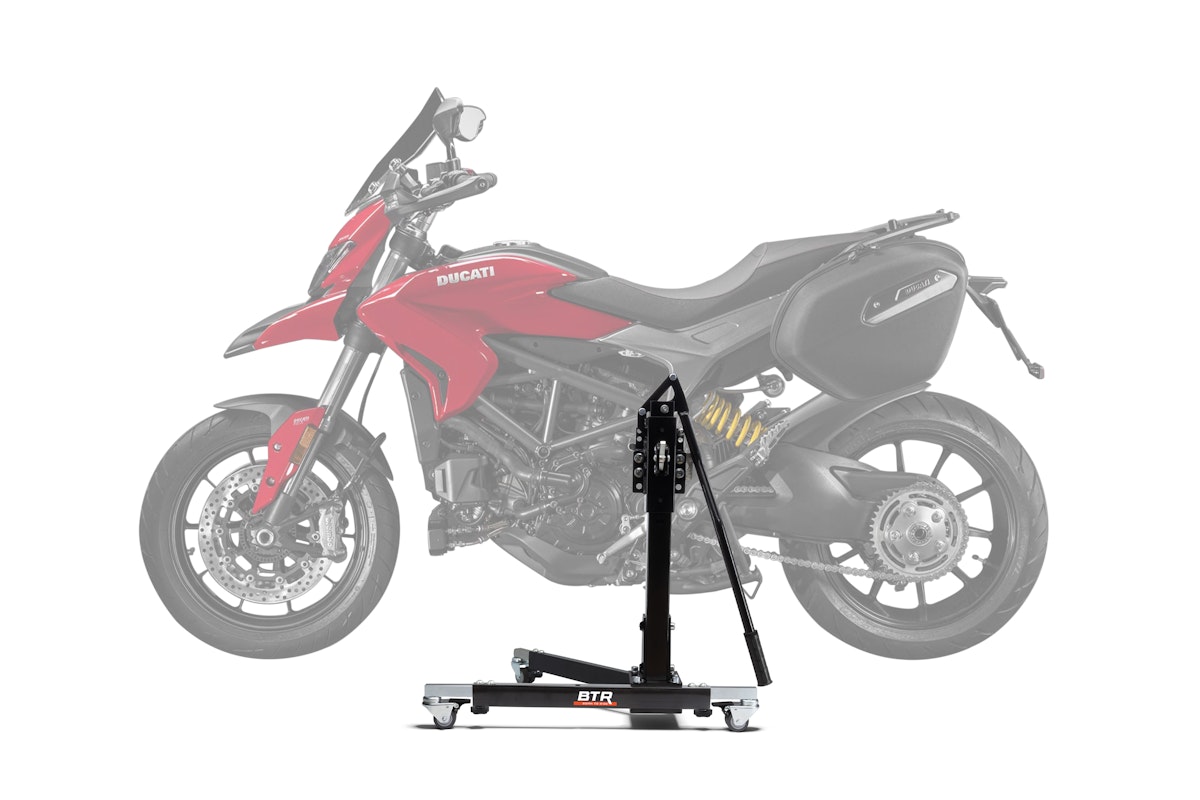 Zentralständer EVOLIFT für Ducati Hyperstrada 939 / SP 16-18 Black Ops Edition (Grundfarbe: Schwarz) von BTR
