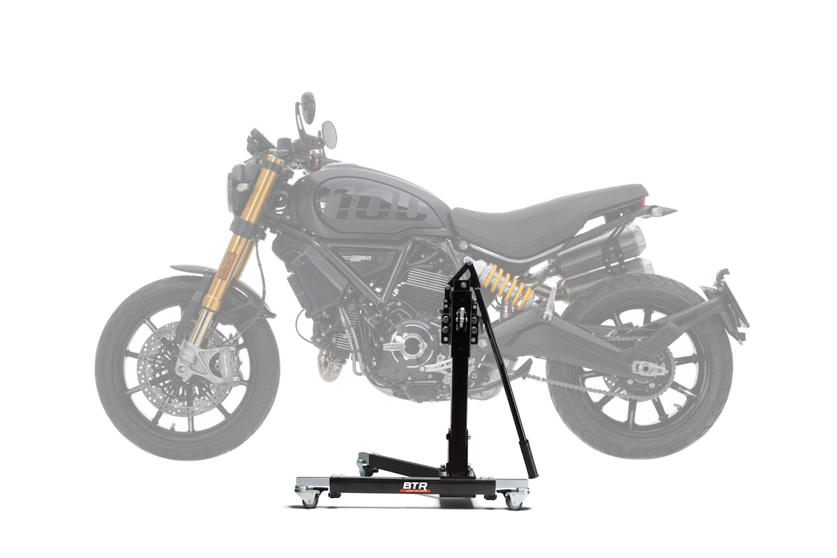 Zentralständer EVOLIFT für Ducati Scrambler 1100 Sport Pro 20- Black Ops Edition (Grundfarbe: Schwarz) von BTR