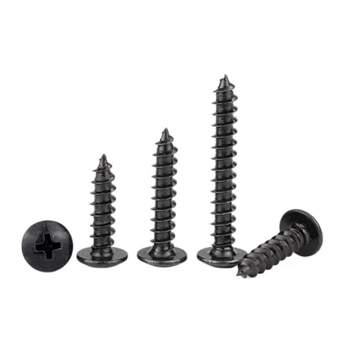 20-50 stücke Kreuz Phillips Truss Kopf Selbstschneidende Schraube Carbon Stahl Schrank M3 M 3,5 M4 Pilz Holz(6mm,M3.5 50pcs) von BTRHKMN