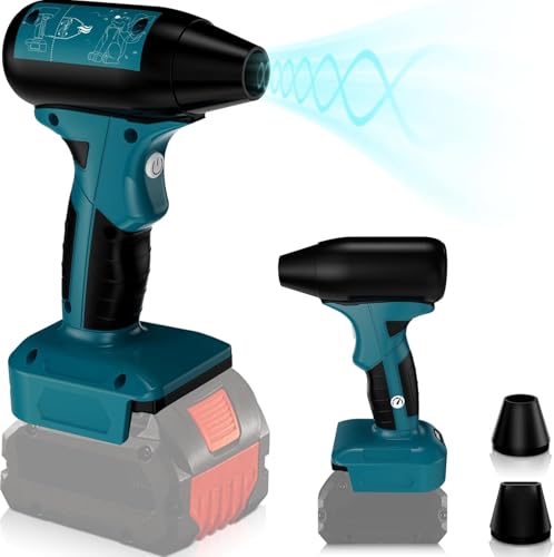 Mini Jet Blower Turbo Fan für Bosch 18V GBA Professional System Akku, 4-Gang Turbo-Lüfter, Mini-Gebläse, Luftstaubwedel, Industrieventilator, für Reinigung, Haartrocknung, Auto, Camping Mini Jet Blower Turbo Fan für Bosch 18V GBA Professional System Akku, 4-Gang Turbo-Lüfter, Mini-Gebläse, Luftstaubwedel, Industrieventilator, für Reinigung, Haartrocknung, Auto, Camping von BTRUI