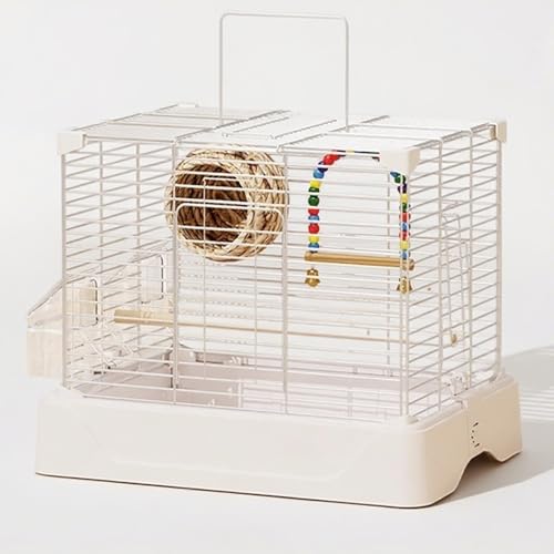 Außen Wellensittich Vogelkäfig, Vogelhaus Flugkäfig Innen Vogelvoliere Zuchtkäfig Für Kanarienvogel, Papageien(Medium(7pcs)) von BTRUTY