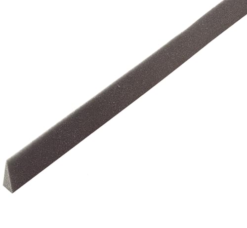 BTS Kehldichtstreifen, 25 x 50 x 1000 mm, Selbstklebend, Witterungsbeständig, für Kehlblech und Dachfenster (50 Stück) (anthrazit) von BTS
