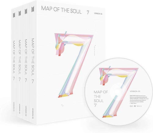 BTS MAP of The Soul : 7 - [ver.4] CD,Photobook, Folded Poster, Others with Extra Decorative Sticker Set, Photocard Set von BTS