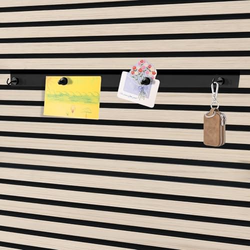 BTSAE Regal für Akustikpaneele, Akustikpaneele Zubehör, Magnet Haken für Akustikpaneele, Magnete für Magnettafel, Magnetclip, Magnetnotizhalter, Wandorganizer für Akustikpaneel (E) von BTSAE