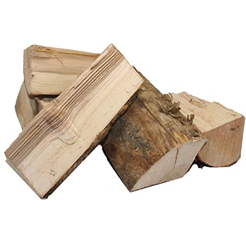 BTT-MHS Brennholz Mischholz (ca. 25cm) 10kg getrocknet Kamin Ofen Stammholz Feuerholz Grillholz von BTT-Beschichtungstechnik