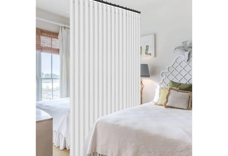 BTTO V&G Gardine Raumtrenner Hängend Raumteiler Gardinen Vorhang mit Haken,Extra Breit (1 St), Wasserdicht Duschvorhang,Sichtschutzvorhänge für Schlafzimmer von BTTO V&G