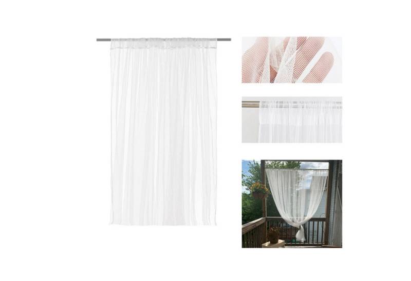 BTTO V&G Insektenschutz-Vorhang Moskitonetz Insektenschutz Pavillon Fliegennetz Fliegengitter, DIY, (1-St), Taschenstange,Outdoor-Vorhang,Insektenschutz-Vorhang,Terrassennetz von BTTO V&G