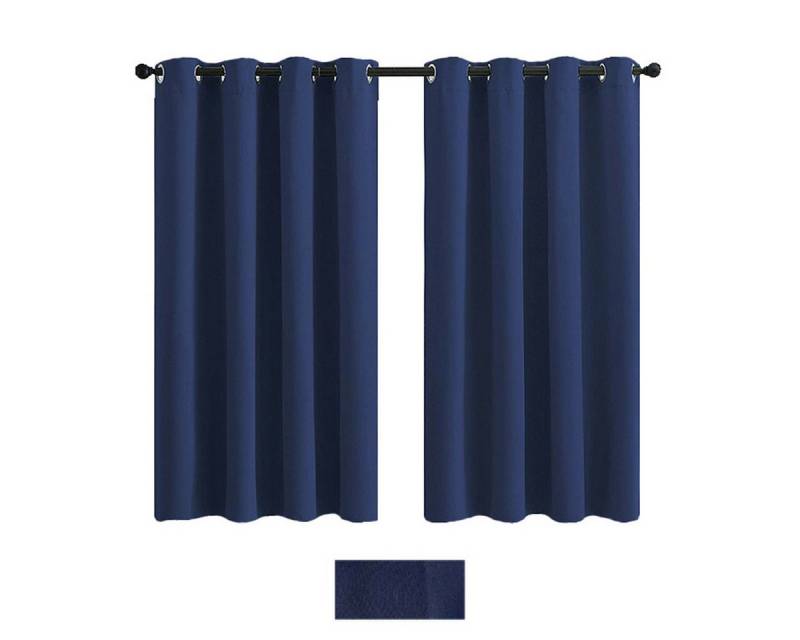 BTTO V&G Gardine Gardinen vorhang mit ösen,Vorhang Blickdicht (1 St), abdunkelnd, Einfarbig Bistrogardine von BTTO V&G