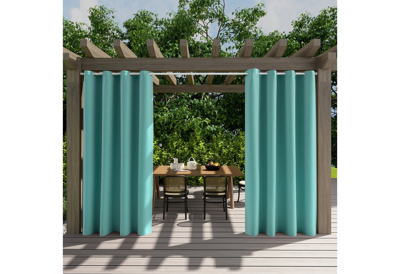 BTTO V&G Vorhang Verdunkelungsvorhang Vorhang Wasserdichter (1 St), abdunkelnd, Blickdicht Gardinen von BTTO V&G