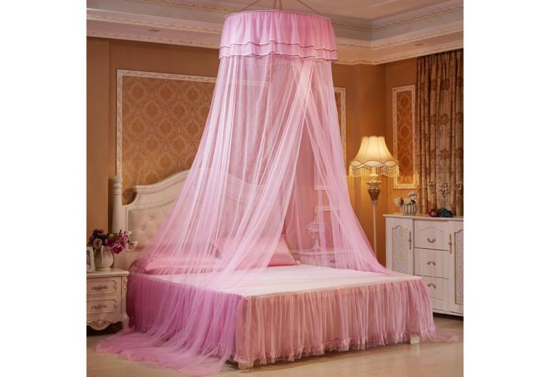 BTTO Betthimmel Moskitonetz Kuppel-Betthimmel Faltbare Doppel-Bettvorhänge Mückennetz, 2.7M Höhe BTTO Betthimmel Moskitonetz Kuppel-Betthimmel Faltbare Doppel-Bettvorhänge Mückennetz, 2.7M Höhe von BTTO