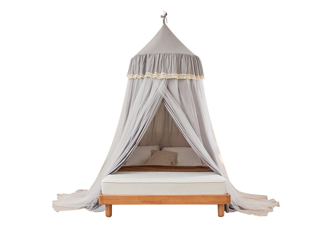 BTTO Betthimmel Runde Doppelbett Betthimmel Baldachin Kinderzimmer Betthimmel Babybett, Saumlänge ca. 270cm Moskitonetz Insektenschutz,Aufbewahrungstasche BTTO Betthimmel Runde Doppelbett Betthimmel Baldachin Kinderzimmer Betthimmel Babybett, Saumlänge ca. 270cm Moskitonetz Insektenschutz,Aufbewahrungstasche von BTTO