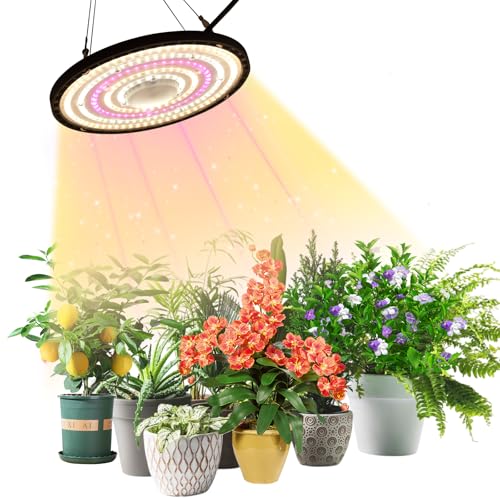 BTTO Led Pflanzenlampe Vollspektrum Grow Lampe,70W 144LED Pflanzenlampen LED Grow Pflanzenlicht für Gewächshaus und Zimmerpflanzen Gemüse und Blumenanbau von BTTO