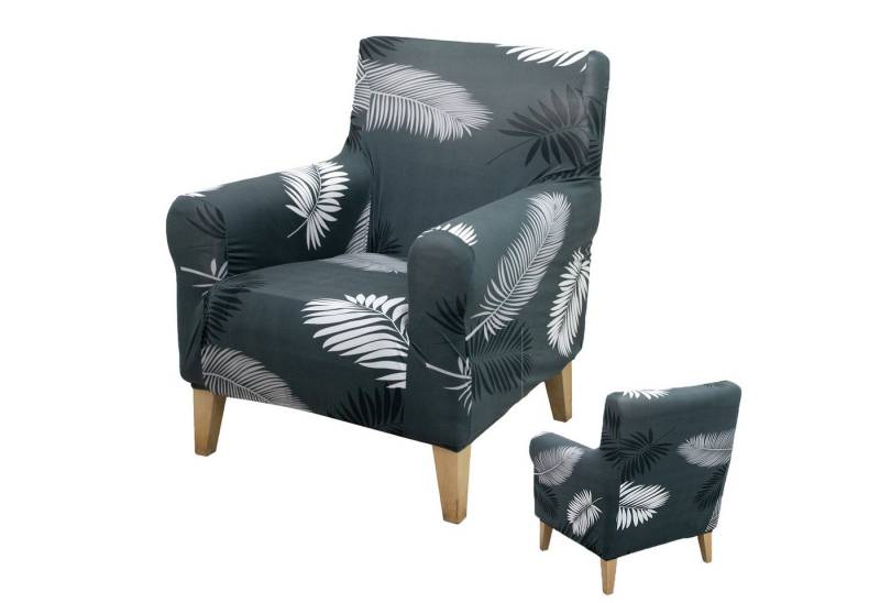 BTTO Sesselhusse Floraler Sesselbezug,Stretch Einzelsofa Möbelschutz mit Armlehnen, Bunt Blumen Stuhlbezüge Stuhlschutz,Couchbezug 1 Sitzer BTTO Sesselhusse Floraler Sesselbezug,Stretch Einzelsofa Möbelschutz mit Armlehnen, Bunt Blumen Stuhlbezüge Stuhlschutz,Couchbezug 1 Sitzer von BTTO