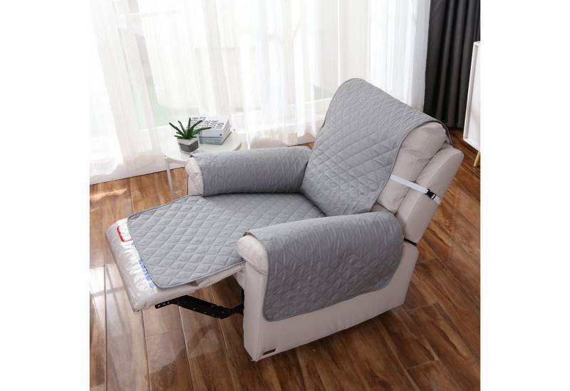 BTTO Sesselschoner Sesselbezug Möbelschutz mit elastischem Band, Gesteppter Sofaschoner, 55 x 200 cm BTTO Sesselschoner Sesselbezug Möbelschutz mit elastischem Band, Gesteppter Sofaschoner, 55 x 200 cm von BTTO