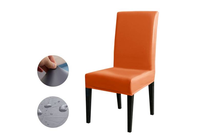 BTTO Sitzflächenhusse Stuhlhussen, Wasserdicht ölbeständig Stuhlbezug, 8 Farben, Leicht Zu Reinigen Für Zuhause Und Party 1 /2/4/6 /8 er Set BTTO Sitzflächenhusse Stuhlhussen, Wasserdicht ölbeständig Stuhlbezug, 8 Farben, Leicht Zu Reinigen Für Zuhause Und Party 1 /2/4/6 /8 er Set von BTTO