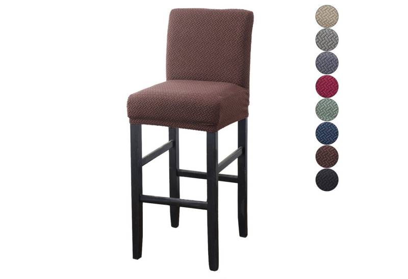 BTTO Stuhlhusse Barhocker Samt Stretch Stuhlbezug für Barhockerbezug BTTO Stuhlhusse Barhocker Samt Stretch Stuhlbezug für Barhockerbezug von BTTO