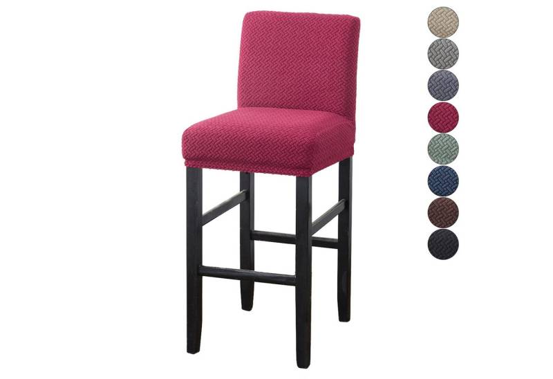 BTTO Stuhlhusse Barhocker Samt Stretch Stuhlbezug für Barhockerbezug BTTO Stuhlhusse Barhocker Samt Stretch Stuhlbezug für Barhockerbezug von BTTO